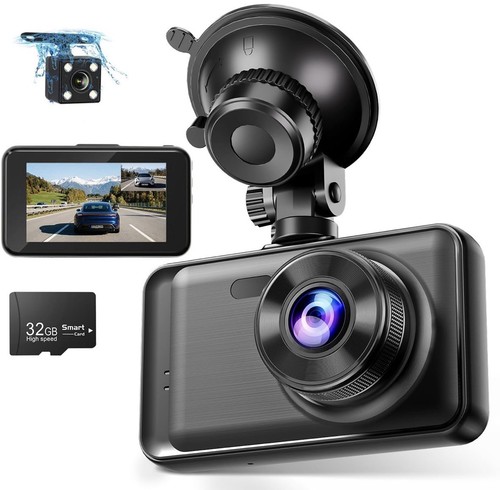 Dash cam front and - front, rear