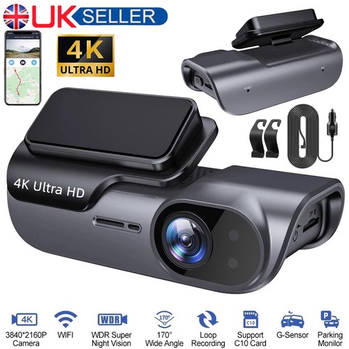 Gps dash cam wireless - hd,