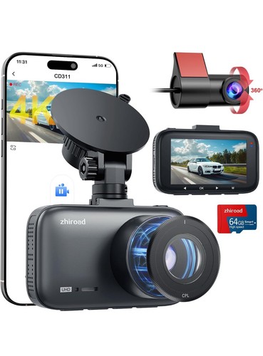 Dash cam front - front, rear
