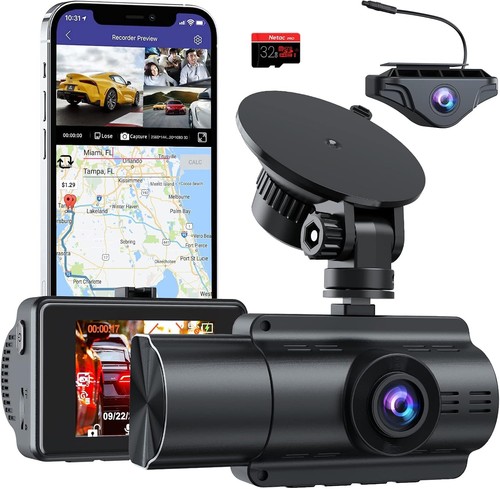 Dash cam front and - 4k+2k,