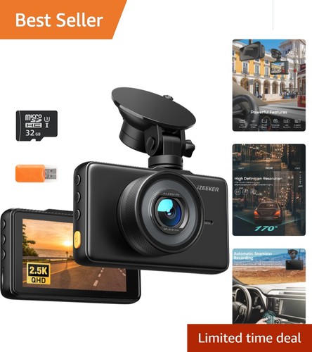 Qhd front dash - front, cam