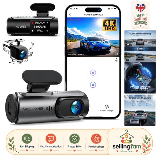 Reliable dash cam - with, dual