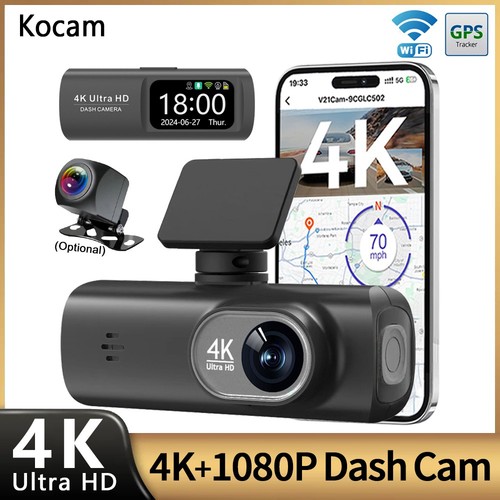 Dash cam front - dash, rear