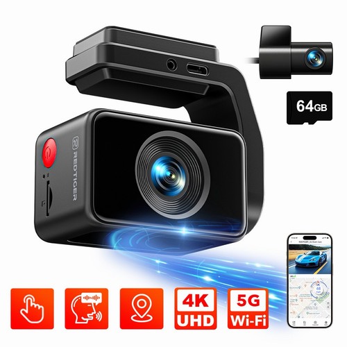 Redtiger dash cam front - dash,