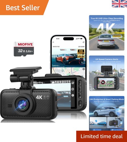 Ultra dash cam with - hd, 4k