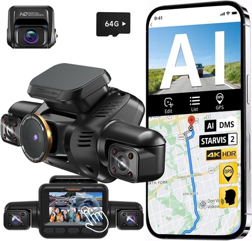 Dash cam front and - ai,