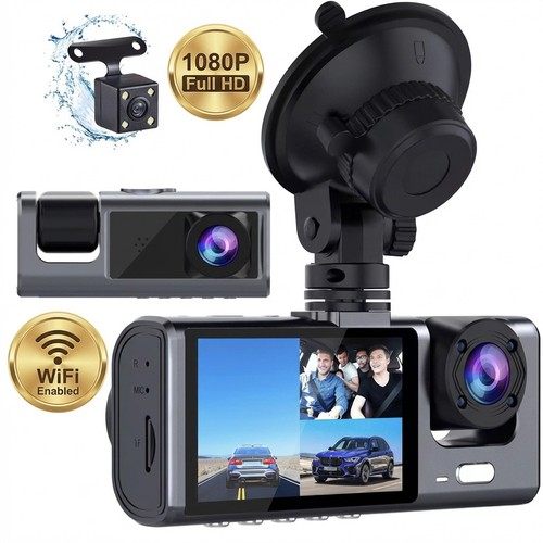 Dual lens 1080p car dash - dual,