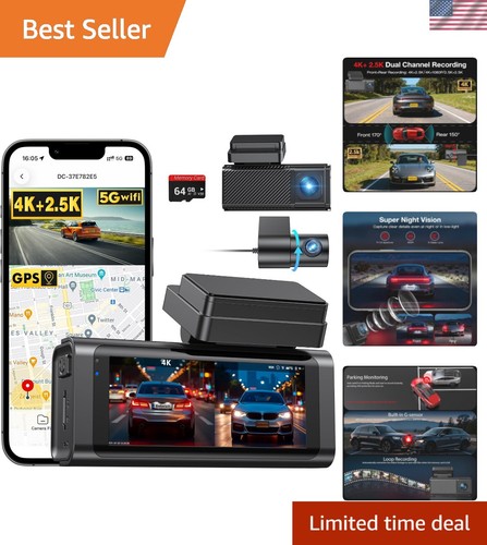 Dual channel dash cam - cam, with