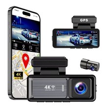 4K Dash Cam WiFi Night Vision