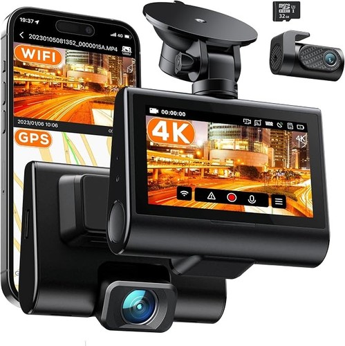 Dash cam front and rear - front, rear,