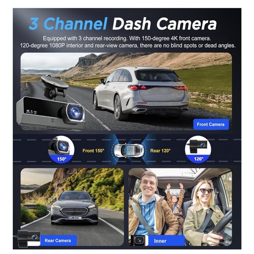 Dash cam channel with - dash, 3