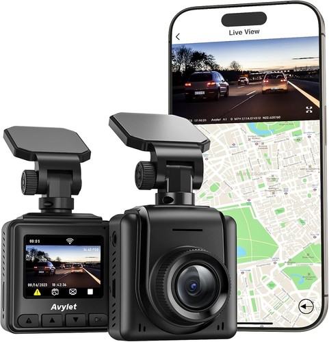 Dash cam wifi - dash, 2k,